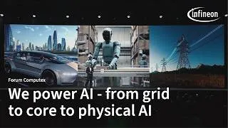 Thumbnail: No AI Without Power: Inside Infineon's AI Infrastructure Revolution | COMPUTEX Keynote | Infineon