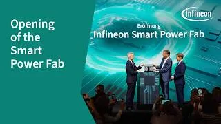 Thumbnail: Highlights from the Opening of the Smart Power Fab in Dresden | Infineon