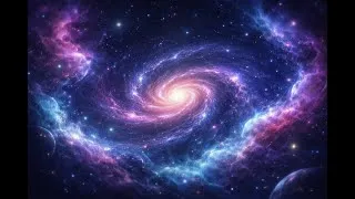 Thumbnail: Deep Space Galaxy Ambience 🌌 4K Cosmic Background for Sleep, Study & Relaxation