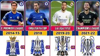 Thumbnail: Eden Hazard’s Trophy Cabinet | Every Major Title & Award (2010–2023)