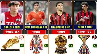 Thumbnail: Marco van Basten’s Legendary Career 🏆 | All Trophies & Awards
