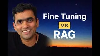 Thumbnail: RAG vs Fine Tuning Explained in 5 Minutes | GenAI Architecture Every AI Engineer Must Know