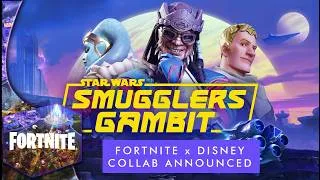 Thumbnail: Fortnite x Disney: Smuggler's Gambit ANNOUNCED! Integration with NEW Rewards! FULL DETAILS!
