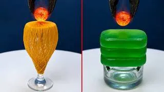 Thumbnail: Red Hot Steel Ball vs Aloe Vera Soap & Rubber Bands 🔥 | ASMR
