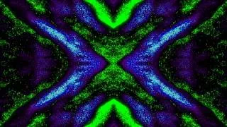 Thumbnail: 🎬 4K Screensaver – Cosmic Green Fractal Mandala | Abstract (No Audio)