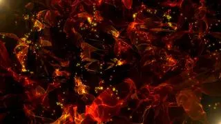 Thumbnail: 🎬 4K Screensaver – Golden Cosmic Flames | Abstract (No Audio)