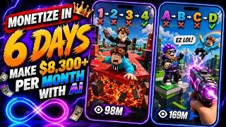 Thumbnail: This Secret AI Niche Getting 98M Views (And How to Copy It)