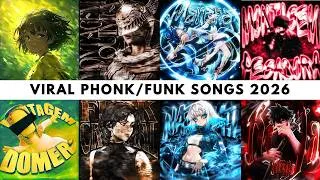 Thumbnail: VIRAL PHONK/FUNK SONGS 2026 🔥 PLAYLIST
