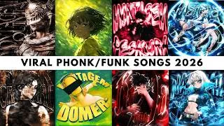 Thumbnail: VIRAL PHONK/FUNK SONGS 2026 🔥