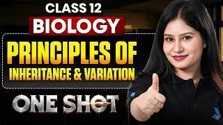 Thumbnail: Principles of Inheritance and Variation Class 12 One Shot | Class 12 Biology Chapter 4 #class12