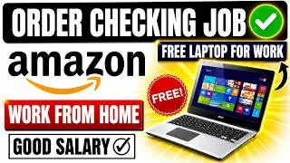 Thumbnail: 🔴Amazon Announced - Order Checking Job | Work from Home | For July 2026 🔥