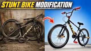Thumbnail: ₹2,000 Mein Full Stunt Cycle Modification—Worth It?