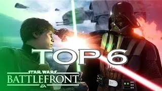 Thumbnail: Luke Skywalker or Darth Vader? // Top 6 Characters in Star Wars Battlefront (PS4)