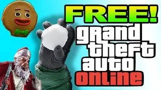 Thumbnail: SNOWBALLS + FREE MASKS // GTA Online Festive Surprise (xbox one)