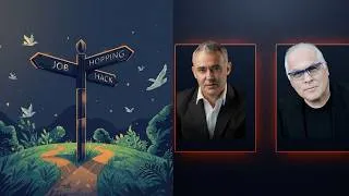 Thumbnail: Job Hopping Good or Bad The Man Who Stayed 20 Years and Won (2026 Strategy)