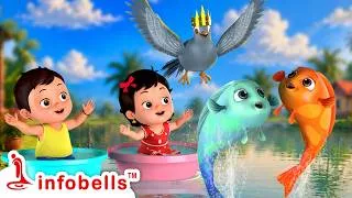 Thumbnail: নোটন নোটন - Noton Noton paira gulo | Bengali Rhymes for Children | Infobells #bengalirhymes