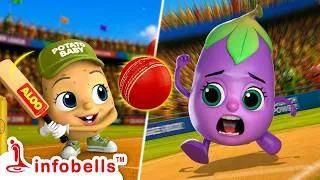 Thumbnail: Aloo Kachaloo Beta Kahan Gaye They-आलू कचालू | Hindi Rhymes for Children | Infobells #alookachaloo