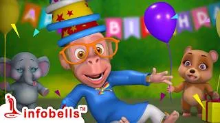 Thumbnail: Koti Mava Alankara Madikondu Bandiddare - Birthday Cake | Kannada Rhymes for Kids | Infobells
