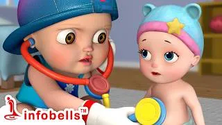 Thumbnail: 🌧️ Rainy Day Fun Adventure | Kids Cartoon Video Episode | Fun in the Rain Song ☔💦| Infobells