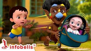 Thumbnail: Cinna Papa Ippudu Schooluku Veltunnanu-Getting Ready for School | Telugu Rhymes for Kids | Infobells