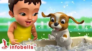 Thumbnail: Nenu snaananiki velthunnanu -Bath Time Clean Up Song | Telugu Rhymes for Kids | Infobells #cinnapapa