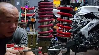 Thumbnail: TUBOH Suspension Upgrade ( Pulsar 400Z monoshock upgrade with YSS)