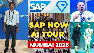 Thumbnail: I Attended SAP's BIGGEST AI Event in India | SAP NOW Mumbai 2026 | AI, Cloud,ERP, Future of Business