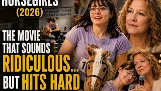 Thumbnail: Horsegirls (2026) Explained  The Movie That Sounds Ridiculous But Hits Hard