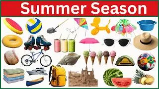 Thumbnail: Summer English Words | Vocabulary with Pictures #vocabulary