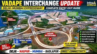 Thumbnail: Delhi Mumbai Expressway Vadape Interchange Complete Entry Exit Guide | Amane Junction 