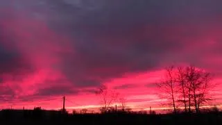 Thumbnail: BEAUTIFUL SUNSET IN ESTONIA - 17 JANUARY 2020 - КРАСИВЫЙ ЗАКАТ В ЭСТОНИИ - 17 ЯНВАРЯ 2020
