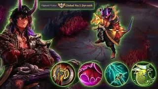 Thumbnail: NEW OP DYRROTH HIGH SHIELD & SUSTAINABILITY LIFESTEAL BUILD AND EFFECTIVE TUTORIAL - MLBB