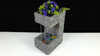 Thumbnail: DIY Mini Tabletop Indoor Water Fountain Using Cement and Thermocol
