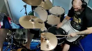 Thumbnail: Neural Rapture Drum Progress - In His Name - The Moment of Singularity Album #heavymetal