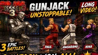 Thumbnail: GUNJACK's UNSTOPPABLE RAMPAGE! 🤖💥 How to download Tekken 3 | 