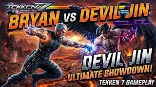 Thumbnail: BRYAN VS DEVIL JIN | Tekken kaise download kare | #feed #youtube #download#tekken3 #tekken7 #tekken8