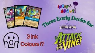 Thumbnail: 3 Decks YOU could start Disney Lorcana's Attack of The Vine with