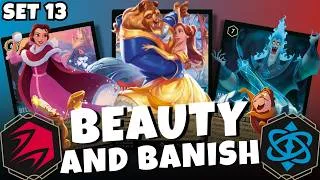 Thumbnail: Lorcana Set 13 Deck - Ruby Sapphire Belle & Beast Team!