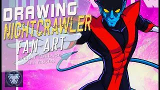 Thumbnail: NIGHTCRAWLER FAN-ART (X-MEN 97) | IN PHOTOSHOP | Digital Art Process