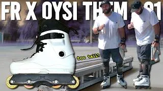 Thumbnail: Trying FR Oysi Frames on Them 901s // Aggressive Inline Rollerblading Vlog