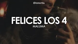 Thumbnail: Maluma – Felices Los 4 || Letra
