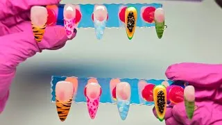 Thumbnail: 🌺 DIY Summer Press-On Nails | Step by step tutorial ☀️
