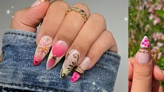 Thumbnail: DIY Press On Nails | Spring Nail Design Step by Step Tutorial 🌸🌷