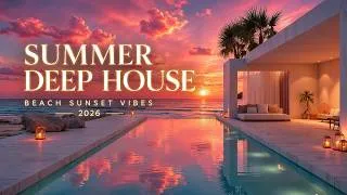 Thumbnail: Luxury Beach Deep House 2026 | Smooth Tropical Mix for Summer Chillout Moments