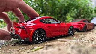 Thumbnail: Unboxing of Toyota Supra GR Misto 1:24 Scale Diecast Model Car 💖
