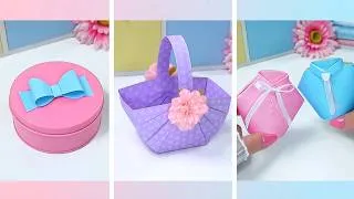 Thumbnail: 3 DIY Easy & Quick Craft Ideas: Paper Crafts and Cute Gifts with Stuff you Have at Home
