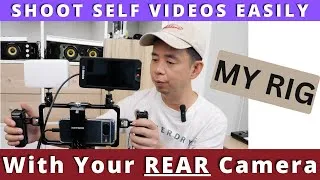 Thumbnail: How to Shoot a Talking Head YouTube Video Using Your Smartphone's REAR Camera - My Setup
