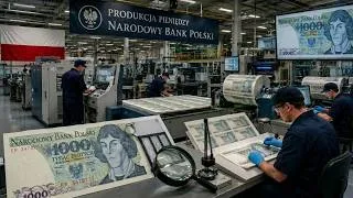 Thumbnail: Inside the Zloty Factory: Why Poland Keeps Its Own Money Inside the European Union (Full Process)