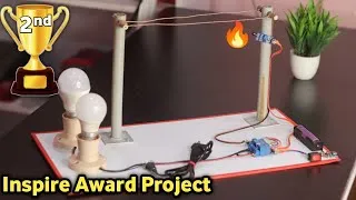 Thumbnail: Transmission line fault detection | Inspire award project | innovative ideas