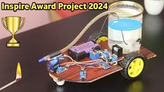 Thumbnail: Fire fighting robot using Arduino| Inspire Award Project | innovative ideas